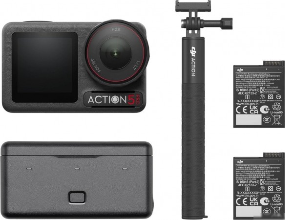 Экшен-камера DJI Osmo Action 5 Pro Adventure Combo