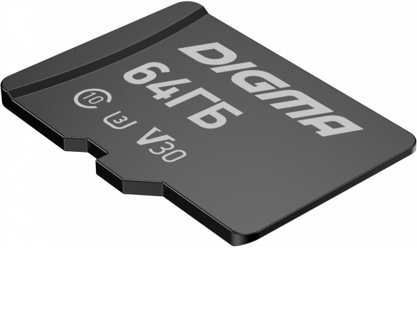 Карта памяти Digma MicroSDXC Class 10 Card30 DGFCA064A03