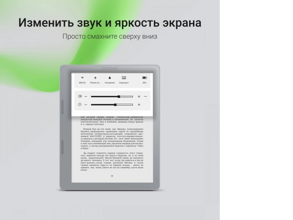 Электронная книга Digma E2