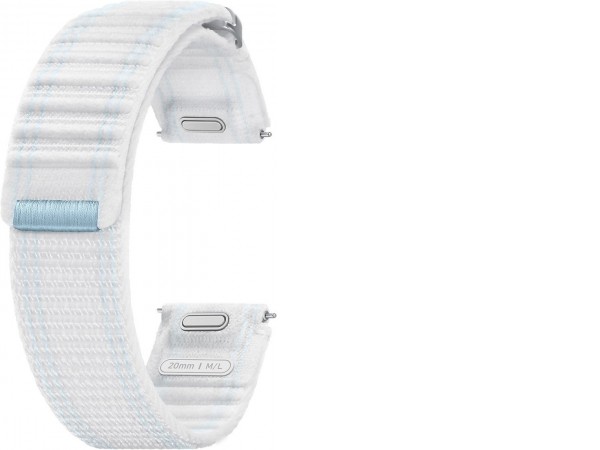 Ремешок Samsung Fabric для Samsung Galaxy Watch7 (M/L, бело-голубой)