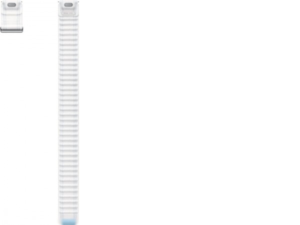 Ремешок Samsung Fabric для Samsung Galaxy Watch7 (M/L, бело-голубой)