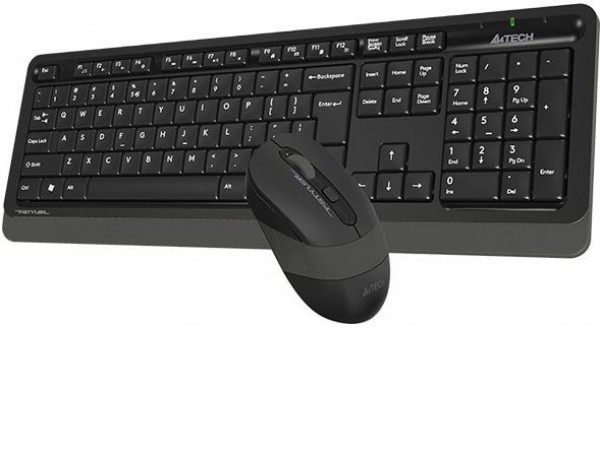 Клавиатура + мышь A4Tech Fstyler FG1010 (черный/серый)