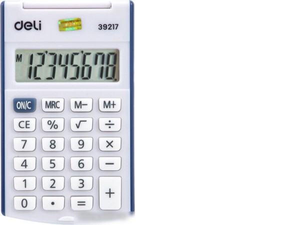 Калькулятор Deli E39217/BLUE