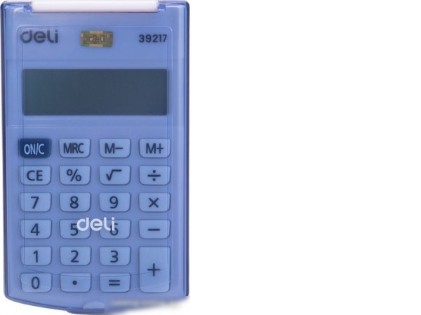 Калькулятор Deli E39217/BLUE