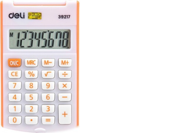 Калькулятор Deli E39217/OR
