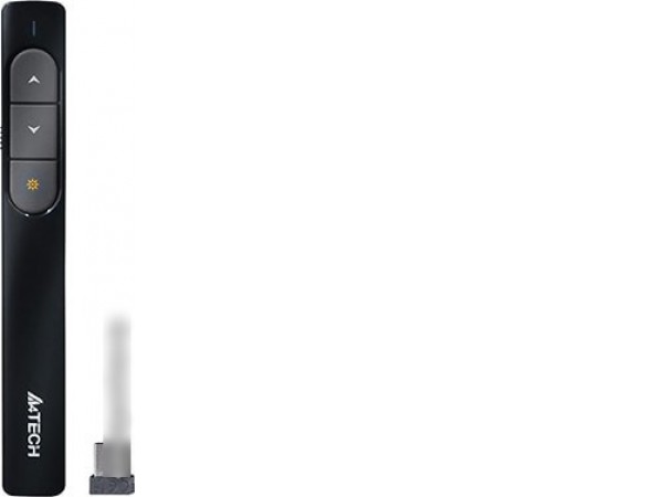 Пульт ДУ A4Tech Wireless Laser Pen LP15 (черный)