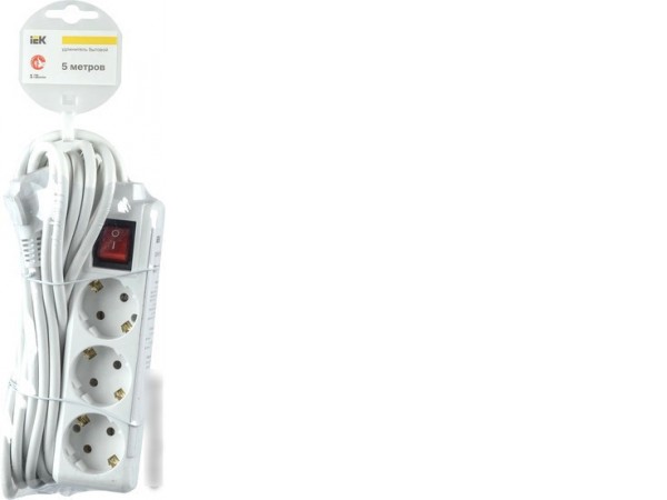 Удлинитель IEK WYP10-16-03-05-ZK-N