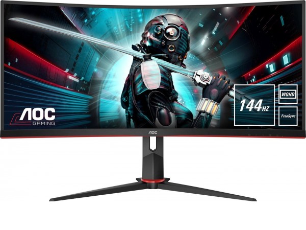 Игровой монитор AOC CU34G2X/BK