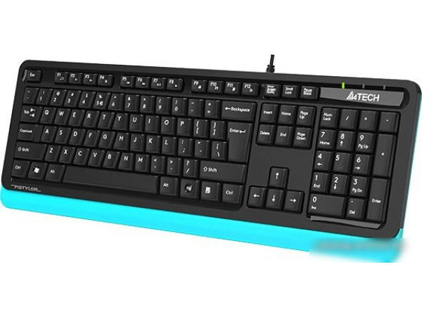 Клавиатура A4Tech Fstyler FKS10 (черный/синий)