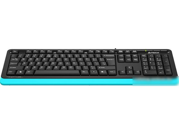 Клавиатура A4Tech Fstyler FKS10 (черный/синий)