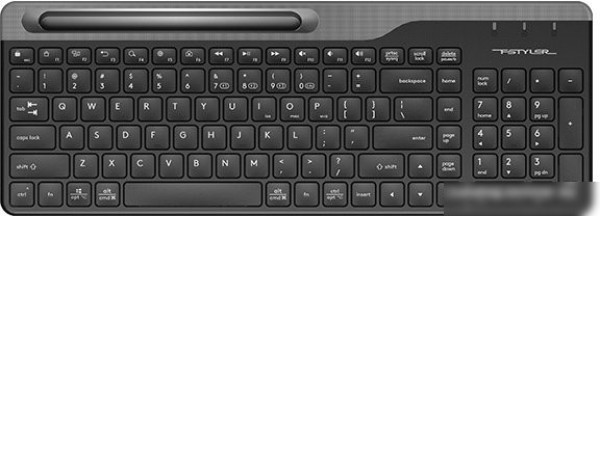 Клавиатура A4Tech Fstyler FBK25 (черный/серый)