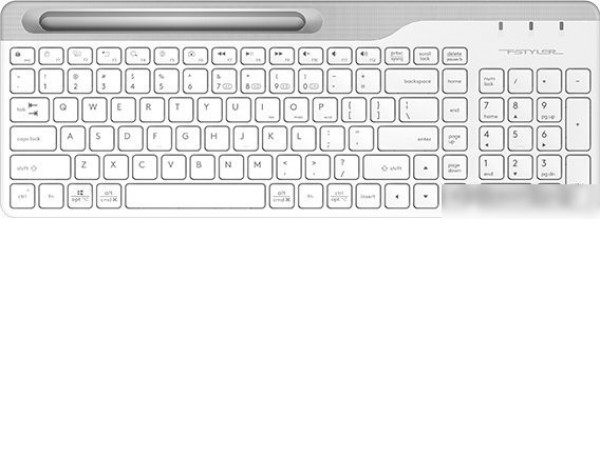 Клавиатура A4Tech Fstyler FBK25 (белый/серый)
