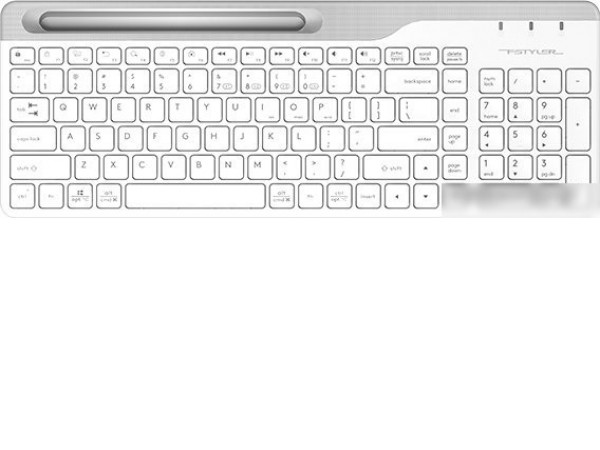 Клавиатура A4Tech Fstyler FBK25 (белый/серый)