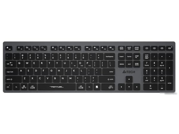 Клавиатура A4Tech Fstyler FBX50C (серый/черный)