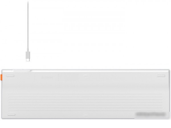 Клавиатура A4Tech Fstyler FBX50C (серебристый/белый)
