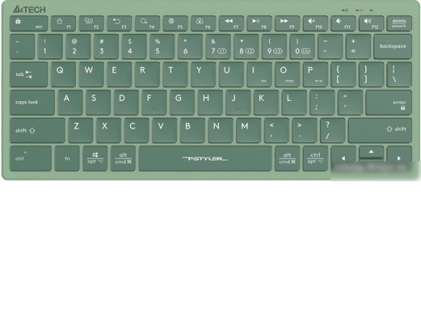 Клавиатура A4Tech Fstyler FBX51C (зеленый)