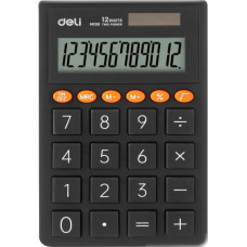 Калькулятор Deli EM130 (серый)