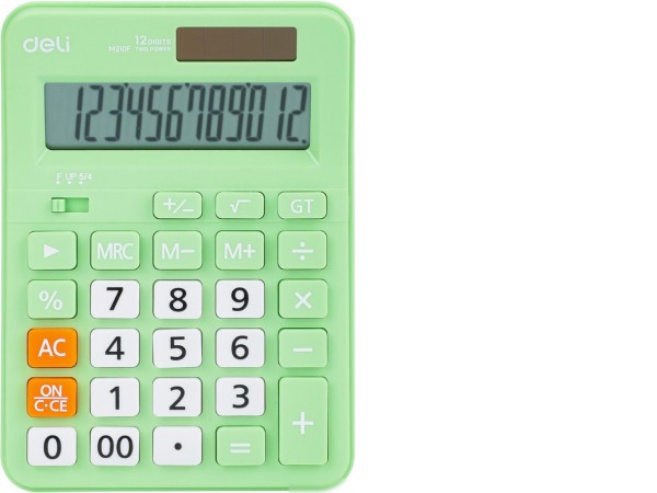 Калькулятор Deli EM210F (салатовый)