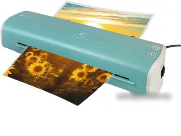 Ламинатор Гелеос ЛМ A4 Модерн (голубой/белый)