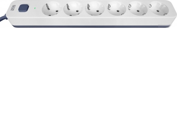Стабилизатор Powercom SP-06W (5м, 6 розеток, белый/серый)
