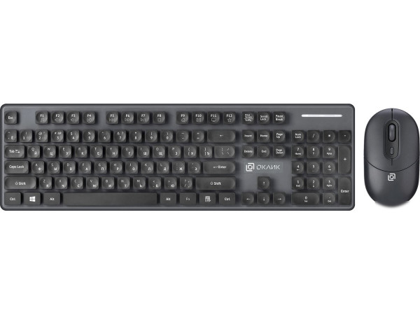 Офисный набор Oklick S265W (черный)