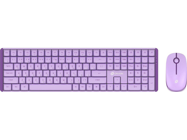 Офисный набор Oklick S315W (сиреневый)