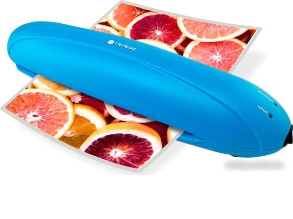 Ламинатор Гелеос ЛМ А4 РГ (голубой/черный)