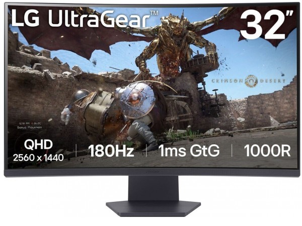 Игровой монитор LG UltraGear 32GS60QC-B