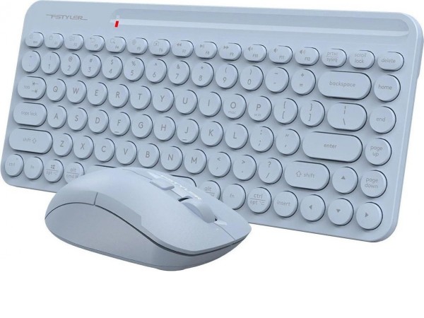 Офисный набор A4Tech Fstyler FG3200 Air2 (синий)