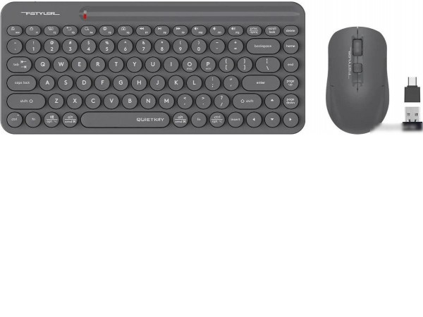 Офисный набор A4Tech Fstyler FG3200 Air2 (серый)