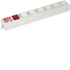 Сетевой фильтр Power Cube 6 розеток, серый, 5 м (SPG(5+1)-B-15)