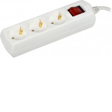 Удлинитель Generica WYP10-10-03-07-ZK-G (7 м, белый)