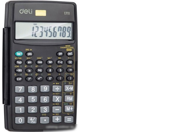 Инженерный калькулятор Deli E1711