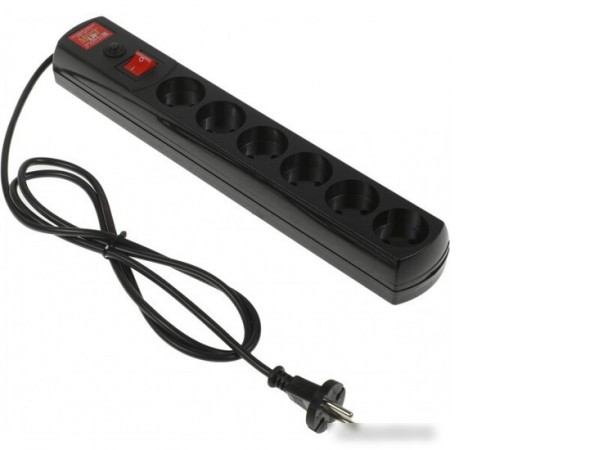 Сетевой фильтр Most LR 1.7 м (черный)