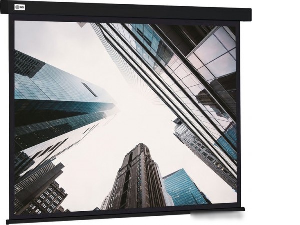 Проекционный экран CACTUS Wallscreen 124x221 CS-PSW-124X221-BK