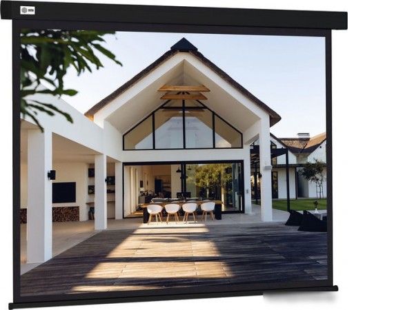 Проекционный экран CACTUS Wallscreen 128x170 CS-PSW-128X170-BK