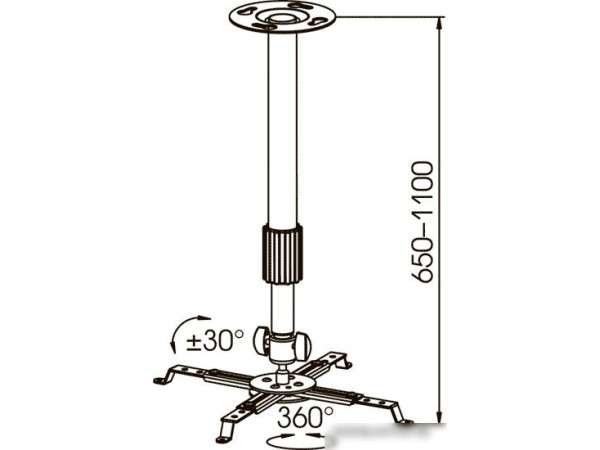 Кронштейн Kromax PROJECTOR-300