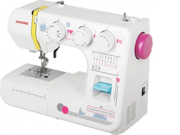 Электромеханическая швейная машина Janome Excellent Stitch 18A