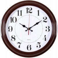 Настенные часы Бюрократ WallC-R85P35/Brown