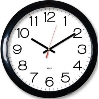 Настенные часы Бюрократ WallC-R78PN29 (черный)