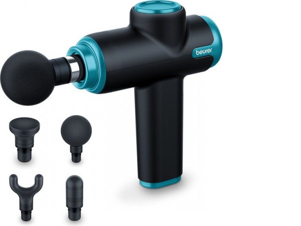 Перкуссионный массажер Beurer MG 99 LE (черный/бирюзовый)