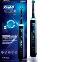 Электрическая зубная щетка Oral-B Genius X Cross Action D706.513.6 (черный)