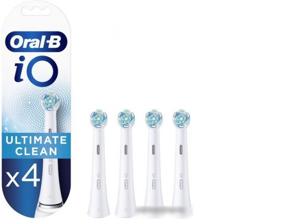 Сменная насадка Oral-B iO Ultimate Clean (4 шт, белый)