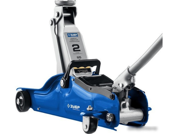 Подкатной домкрат Зубр Профи 43056-2-К 2т