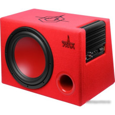 Корпусной активный сабвуфер Урал АС-У12А (красный)