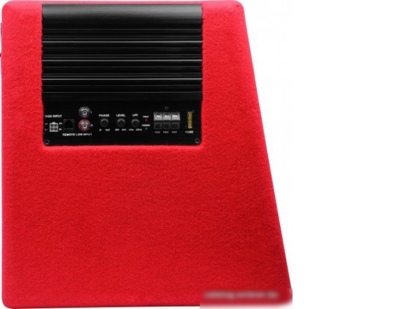 Корпусной активный сабвуфер Урал АС-У12А (красный)