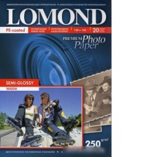 Фотобумага Lomond Semi Glossy Warm 10x15 250 г/кв.м 20 листов (1103305)