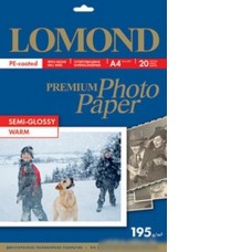 Фотобумага Lomond Premium Photo Paper A4 192 г/кв.м. 20 листов (1101307)