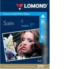 Фотобумага Lomond атласная микропористая A3 270 г/м2 20 листов [1104103]