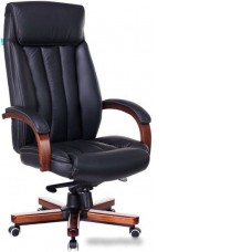 Кресло Бюрократ T-9922WALNUT/BLACK (черный)